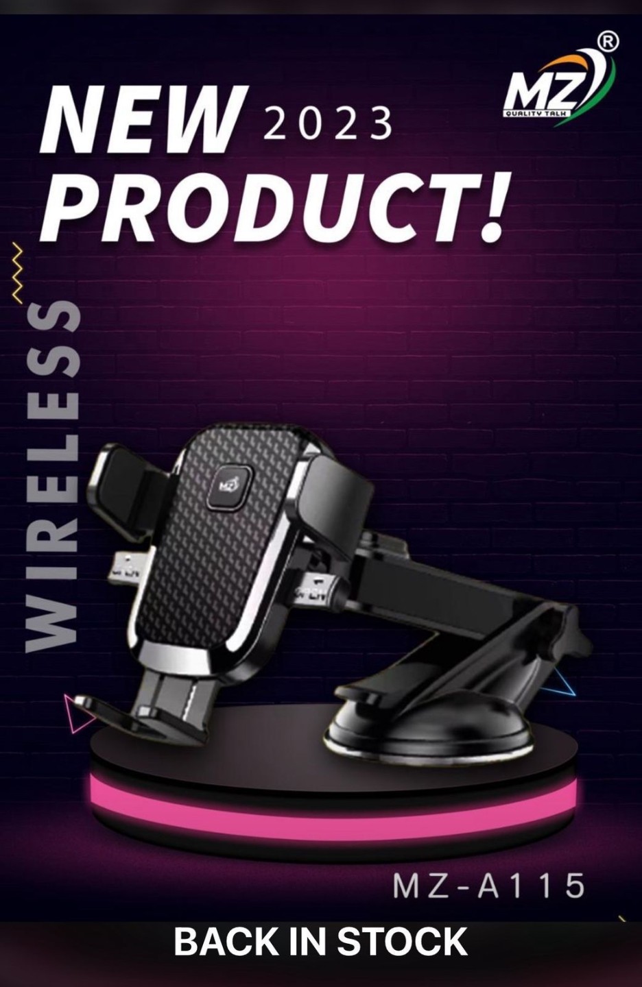 MZ A115 CAR HOLDER
